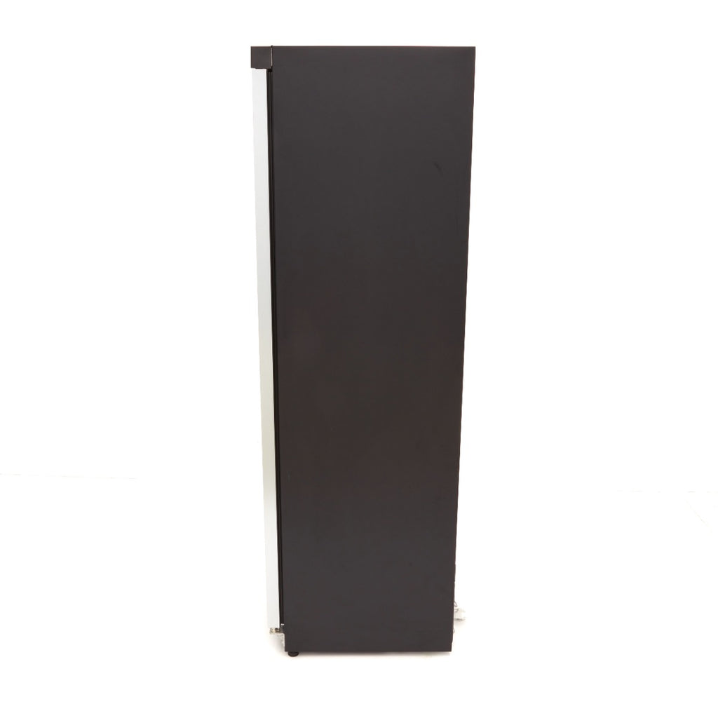 Frigorífico - Profesional - 400L - Negro - con Puerta de Cristal
