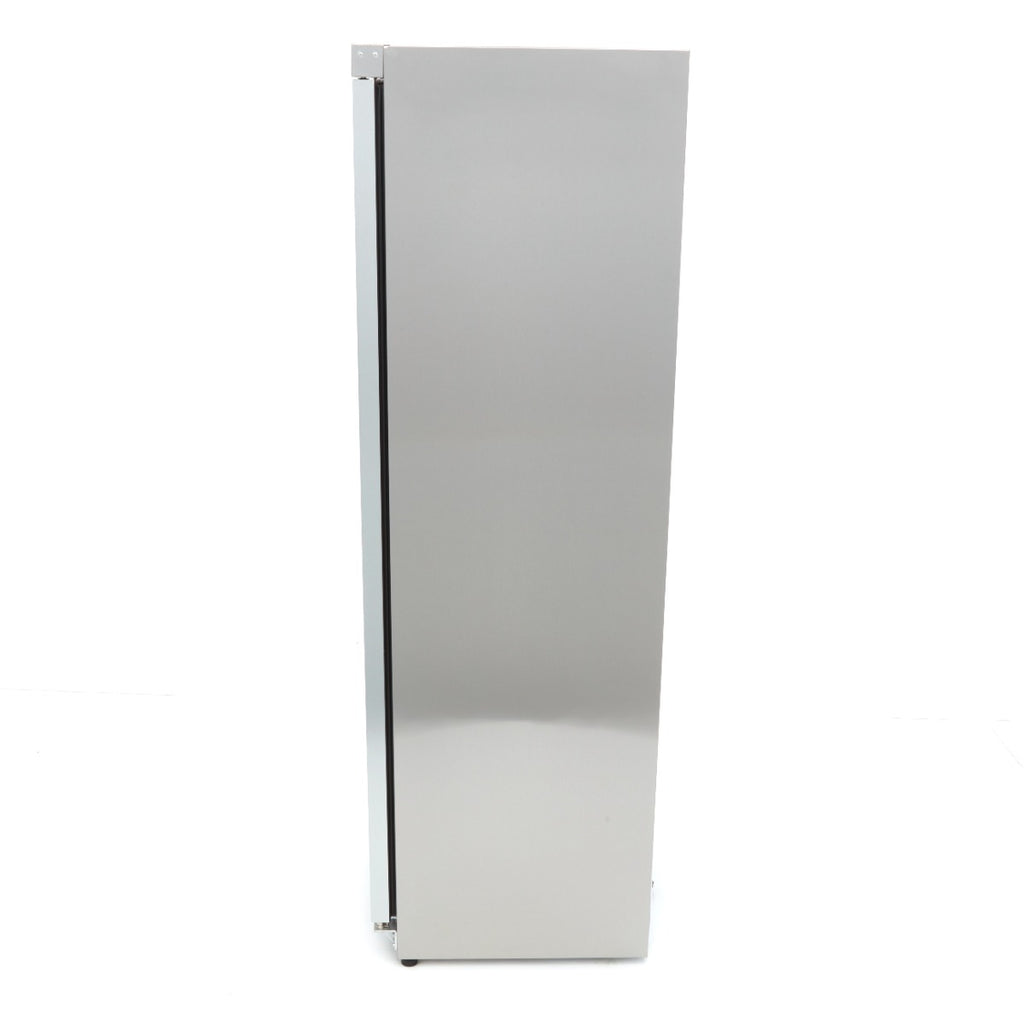 Congelatore - Professionale - 400L - acciaio inox - con porta in vetro