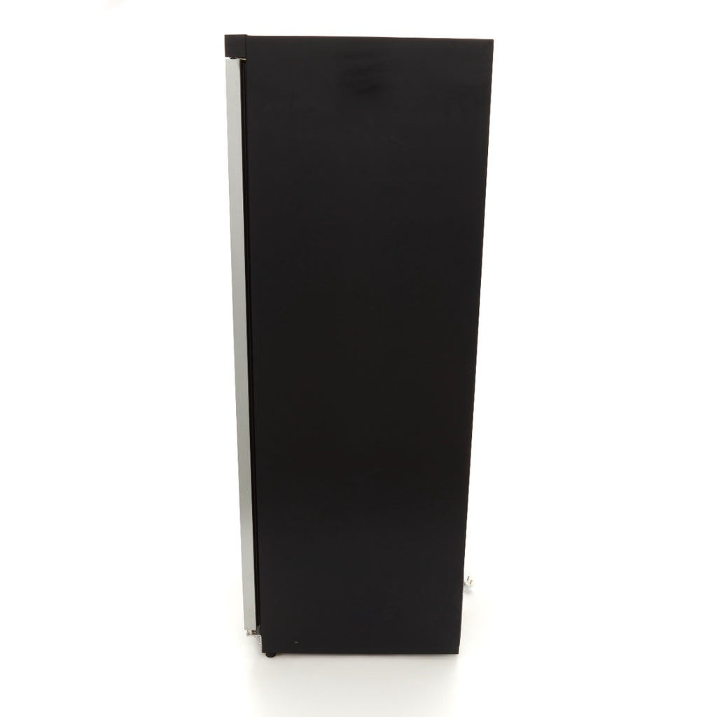 Frigorífico - Profesional - 600L - Negro - con Puerta de Cristal