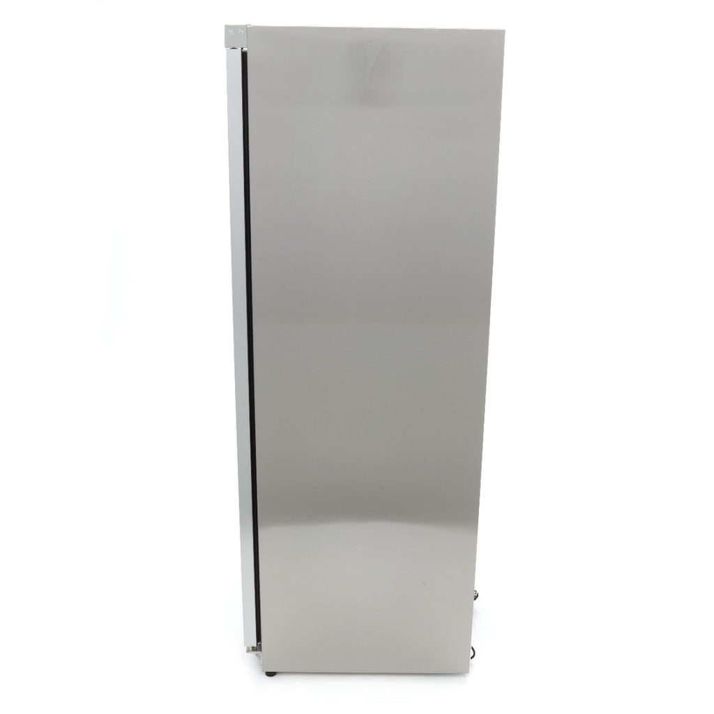 Congelador - Profissional - 600L - 6 prateleiras fixas - Aço inoxidável - com porta de vidro