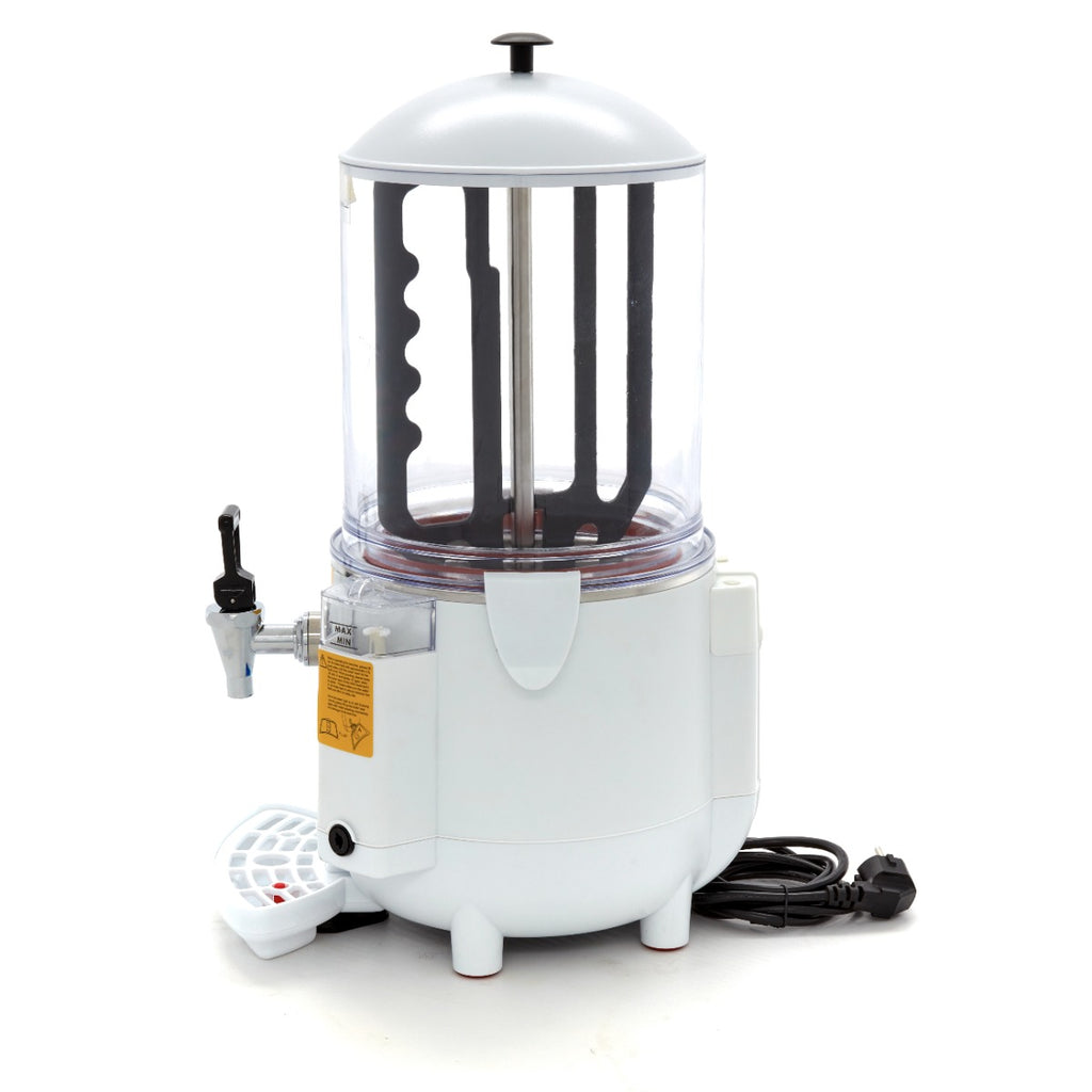 Dispensador de Chocolate Caliente - Profesional - 10L - Blanco