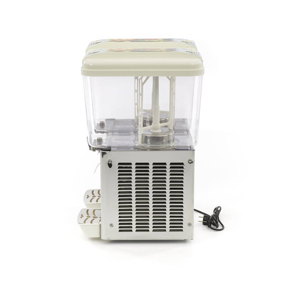 Dispensador de Bebidas - Profesional - 2 x 18L - Eléctrico - incl Mecanismo De Agitación