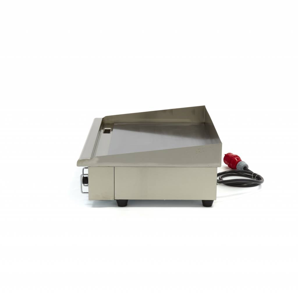 Grillplatte - Professionell - glatt - 73cm - inkl. Auffangschale - 400V