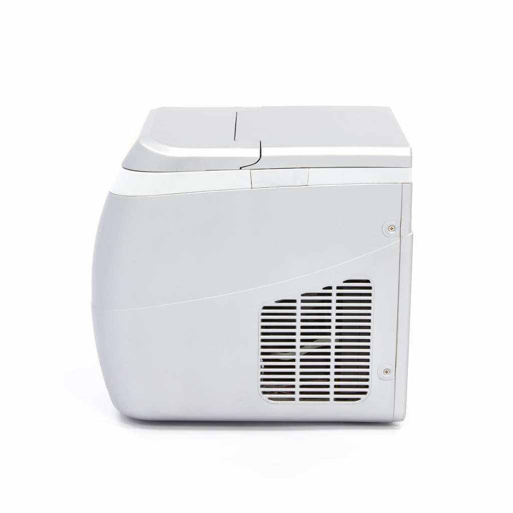 Macchina del ghiaccio - Professionale - 15kg/giorno - Cubetti cavi - Raffreddata ad aria