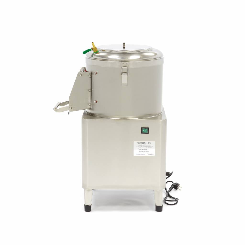 Aardappelschilmachine - Professioneel - 8kg - 160kg/h