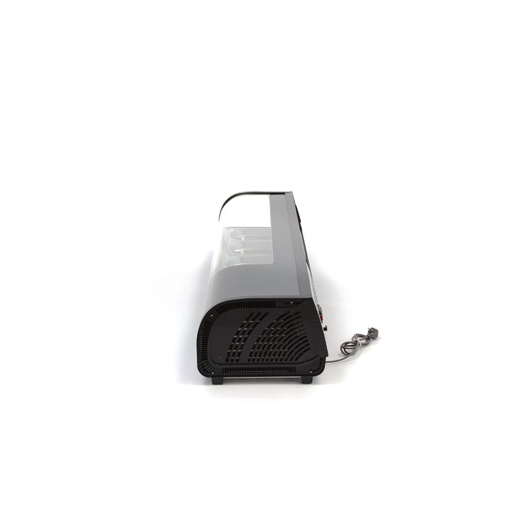 Vetrina refrigerata da banco per sushi e tapas - Professionale - 132L - incl. 5 x 1/2 GN - modello da banco