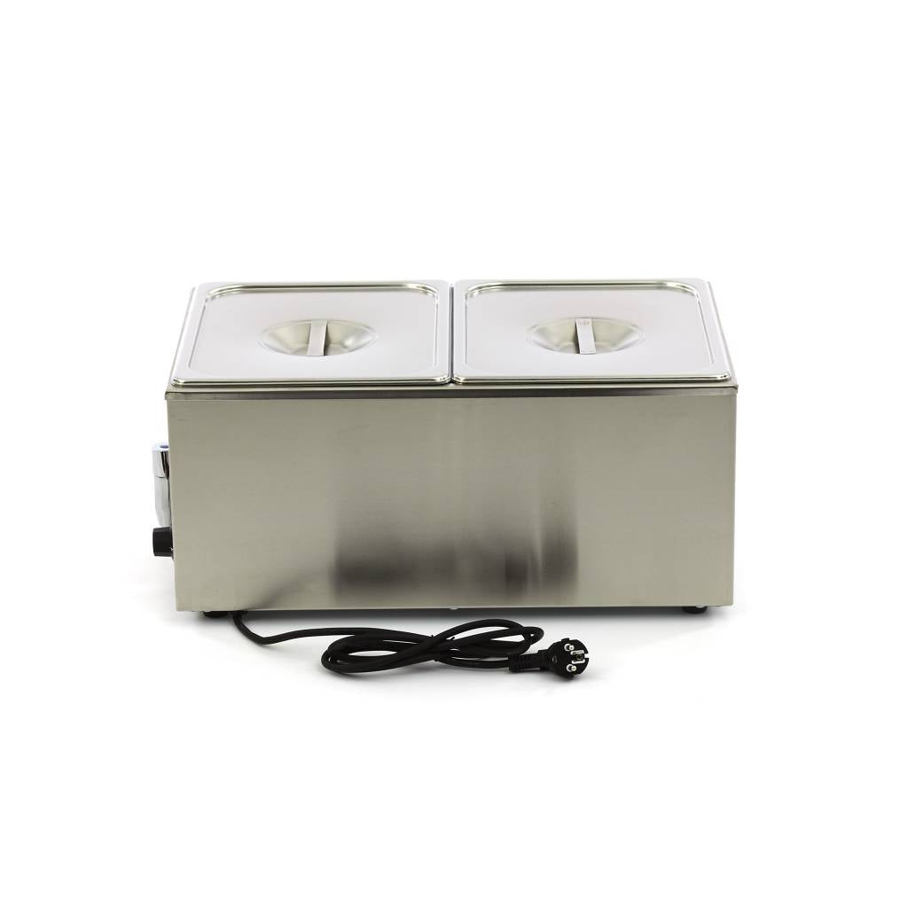Baño María - Profesional - con Grifo - incl 2 x 1/2 GN Set - Eléctrico