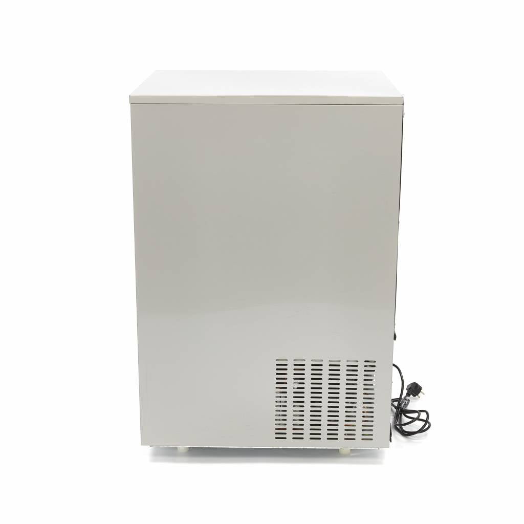 Máquina de Hielo - Profesional - 80kg/día - Cubitos de Hielo Huecos - Refrigerado por Aire