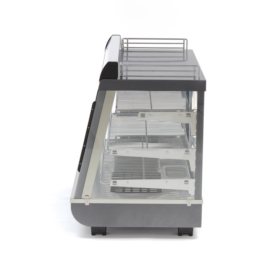 Expositor de Alimentos Calentado - Profesional - 96L - 67,5cm - 3 Estantes