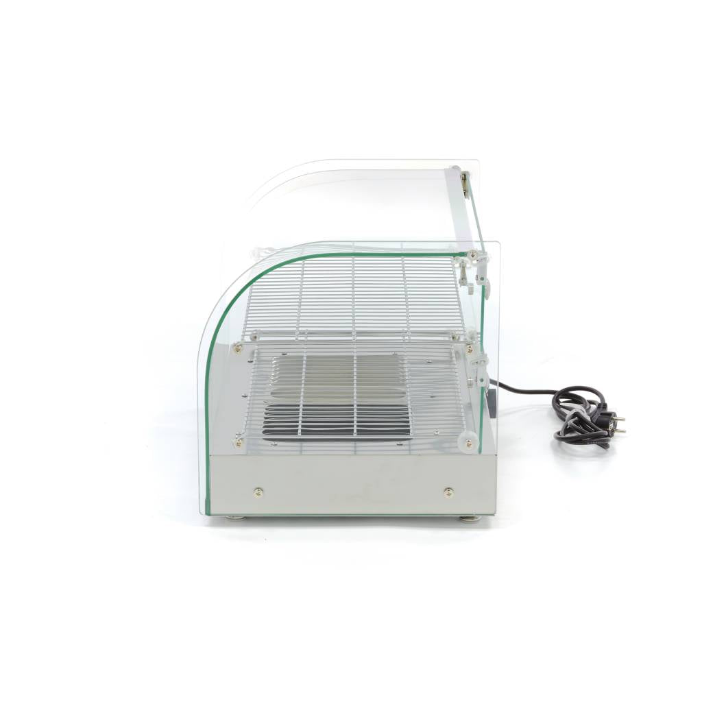 Expositor de Alimentos Calentado - Profesional - 45L - 55cm - 2 Estantes