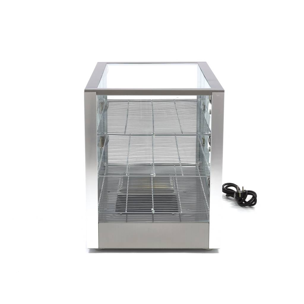 Beheizte Speisevitrine - Professionell - 115L - 70cm - 3 Böden