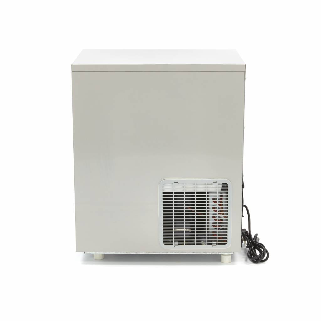 Máquina de Hielo - Profesional - 24kg/día - Cubitos de Hielo Huecos - Refrigerado por Aire
