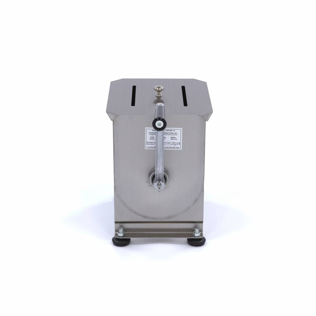 Fleischmischer - Professionell - 10L - 7,5kg Fleisch - Einzelwelle - Manuell