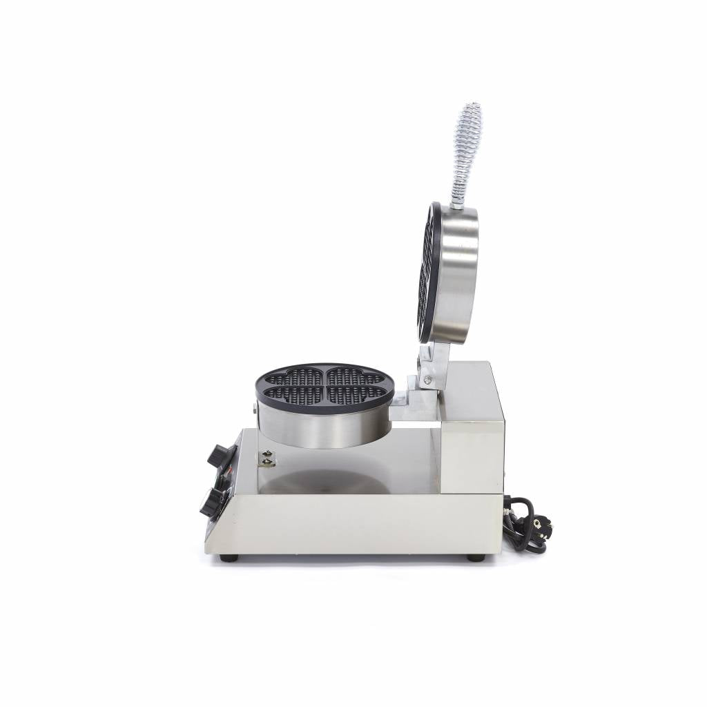Waffeleisen - Professionell - 4 Waffeln - Herzen