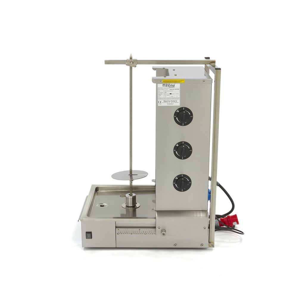Kebabgrill - Professionell - 3 Heizelemente - 40kg Fleisch - Elektrisch