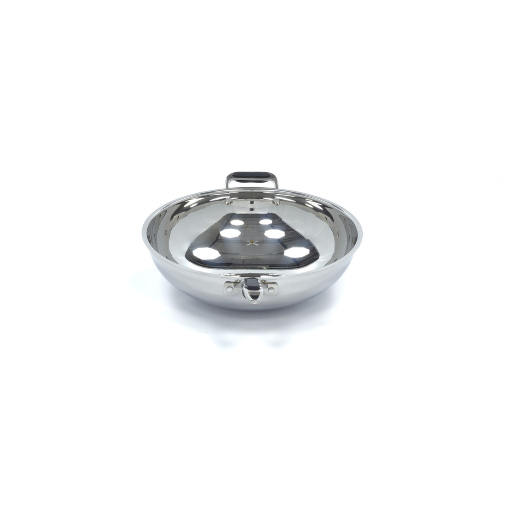 Padella Wok - Professionale - Ø36cm - Acciaio Inox - Induzione