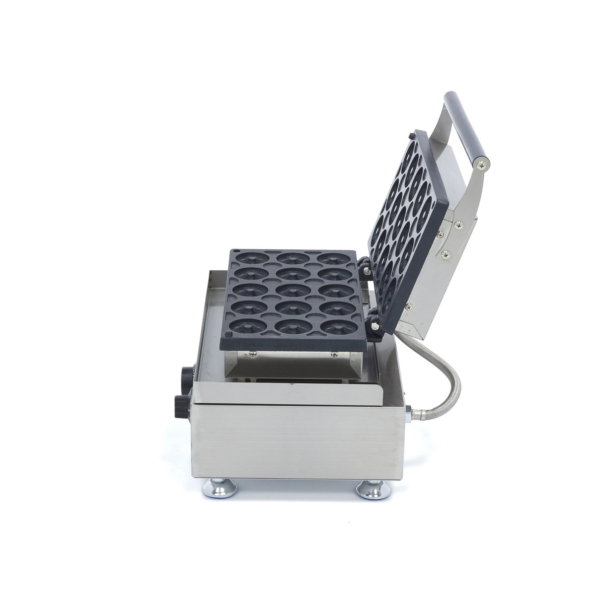 Mini-Donut-Maschine - Professionell - 15 Mini-Donuts - Ø5cm - mit integriertem Timer