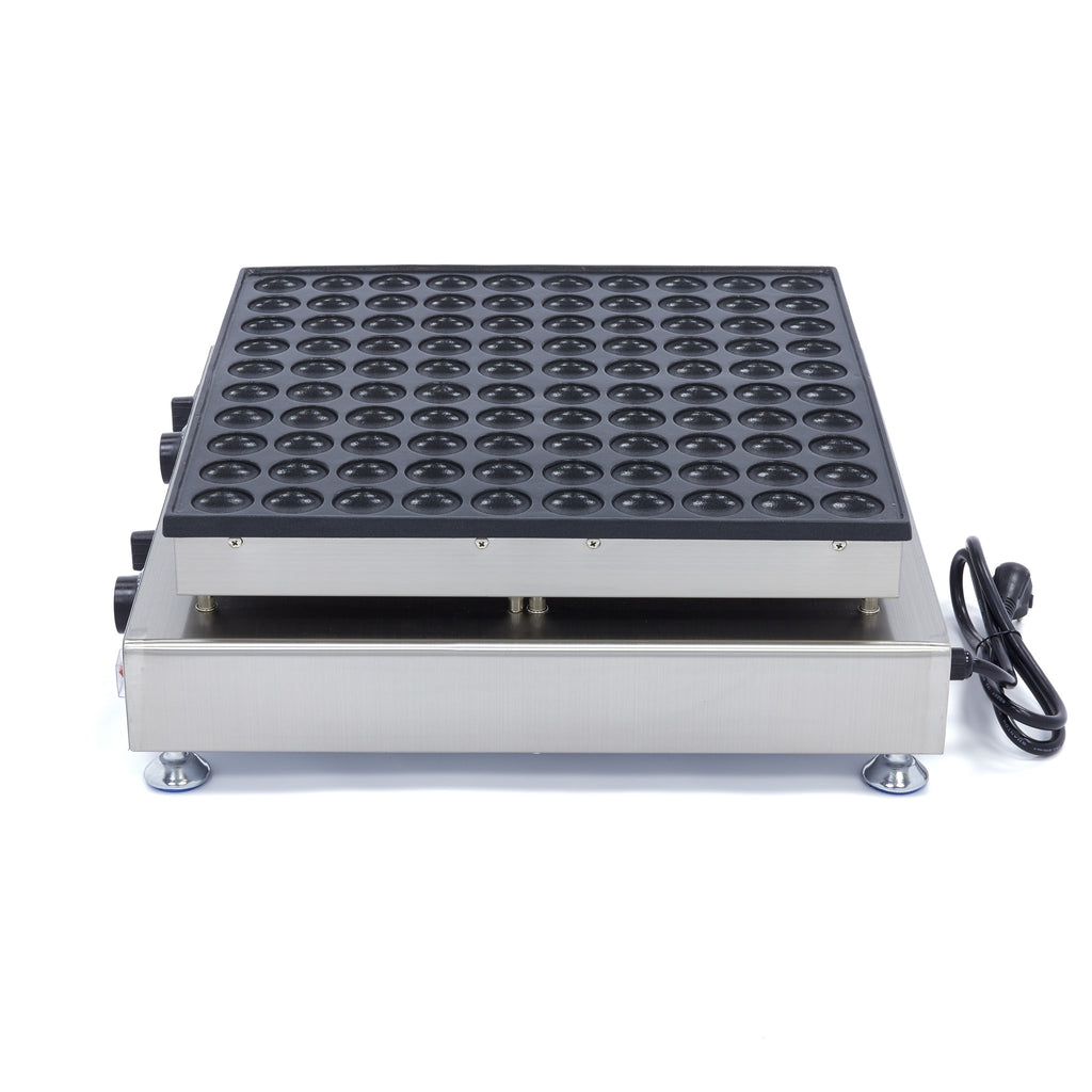 Máquina para Mini Tortitas/Poffertjes - Profesional - 100 Piezas - Ø4cm