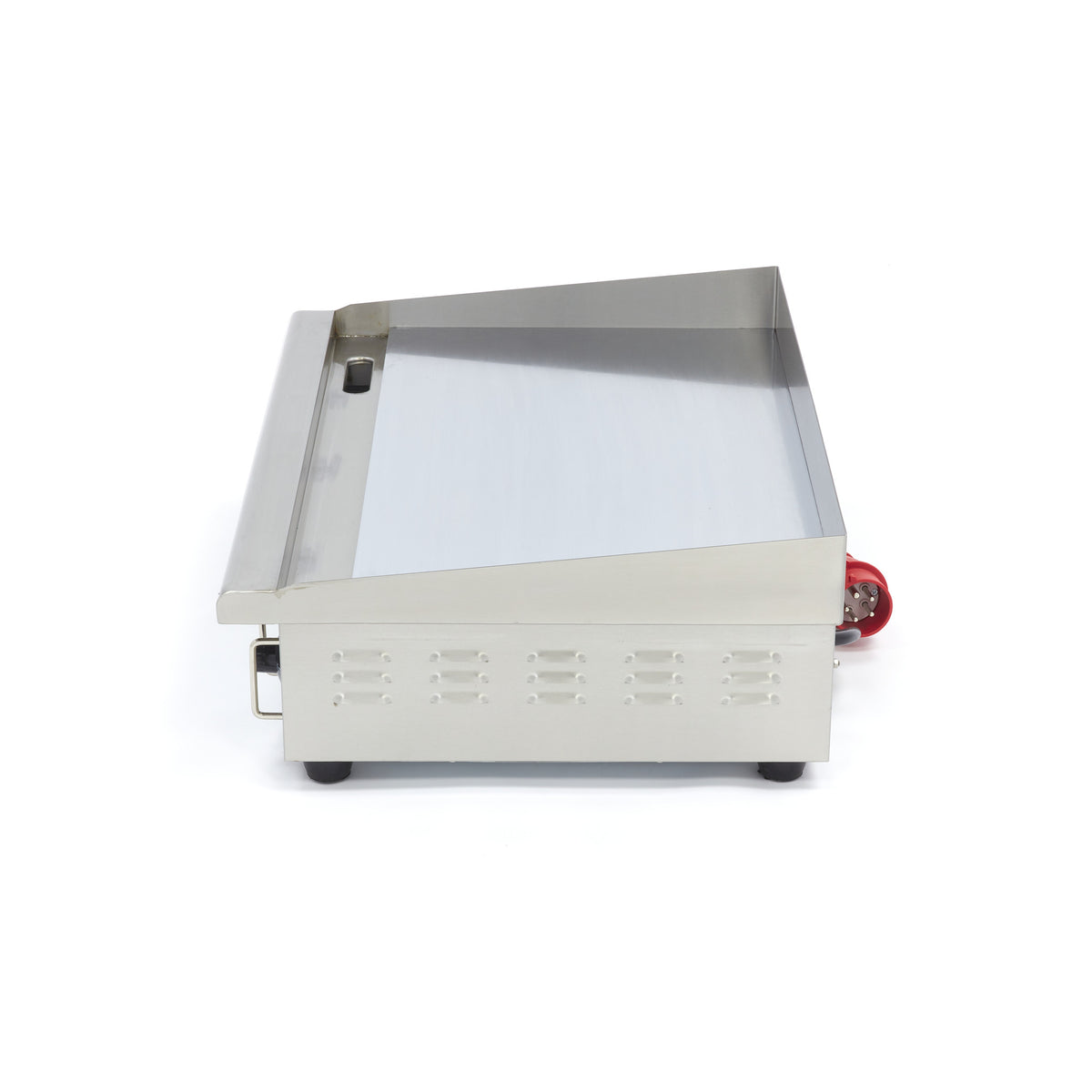 Plancha - Profesional - Cromo Liso - 73cm - incl Bandeja de Goteo - 400V