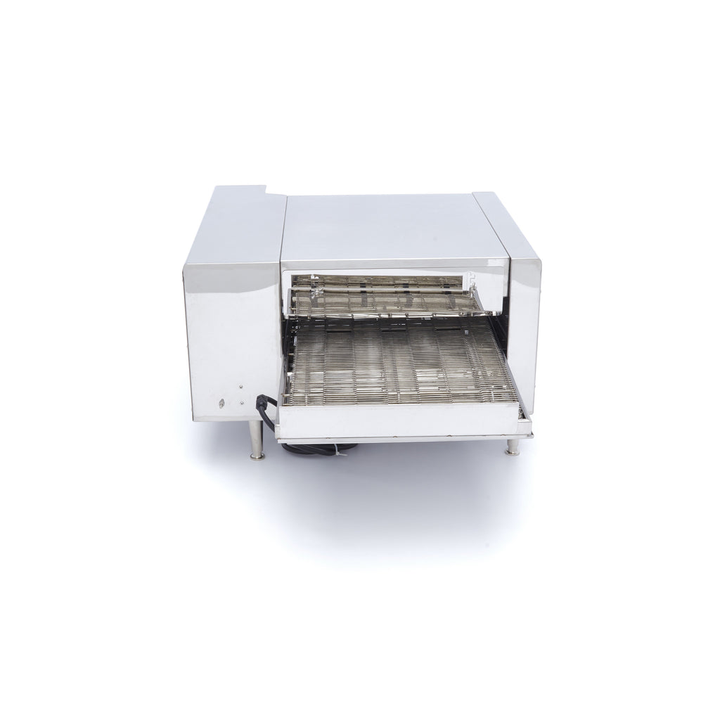 Pizzaofen mit Förderband - Professionell - 2 x Ø20cm - 30 Pizzen pro Stunde