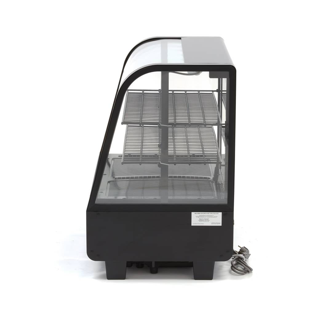 Frigorífico expositor - Profissional - 100 L - 68 cm - portas de correr traseiras