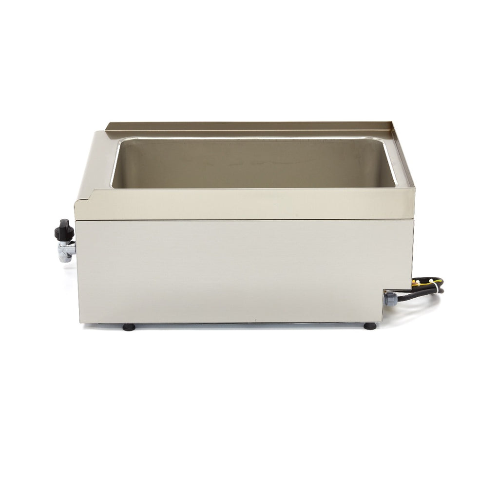 Professionele bain-marie - Professioneel - Enkele unit - 60 cm - Met aftapkraan - Elektrisch
