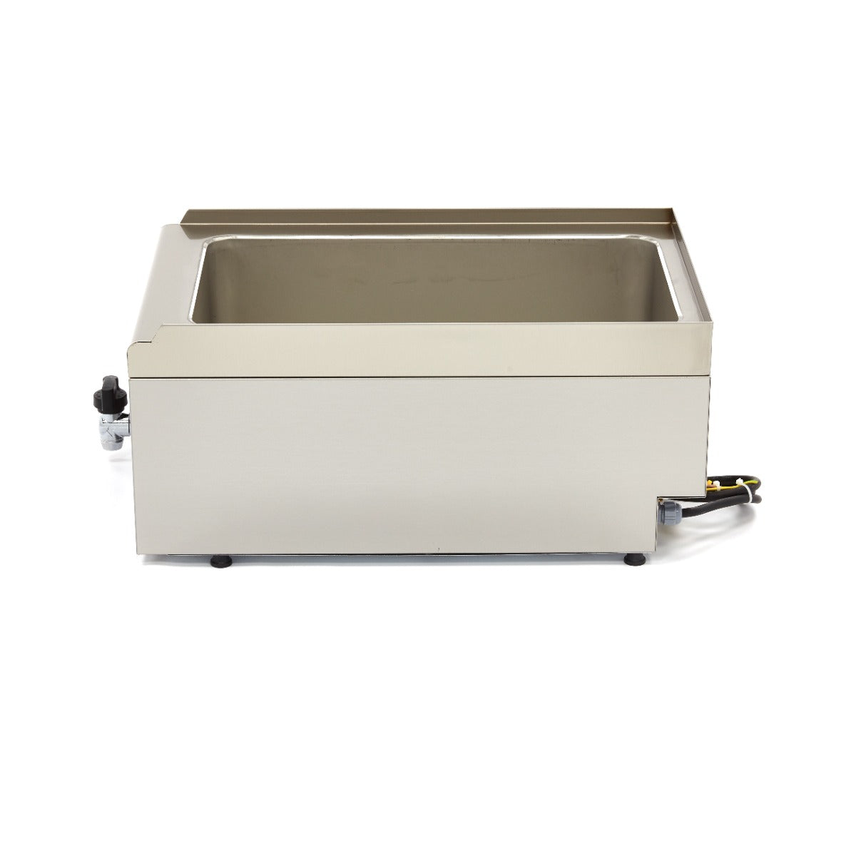 Professionele bain-marie - Professioneel - Enkele unit - 60 cm - Met aftapkraan - Elektrisch
