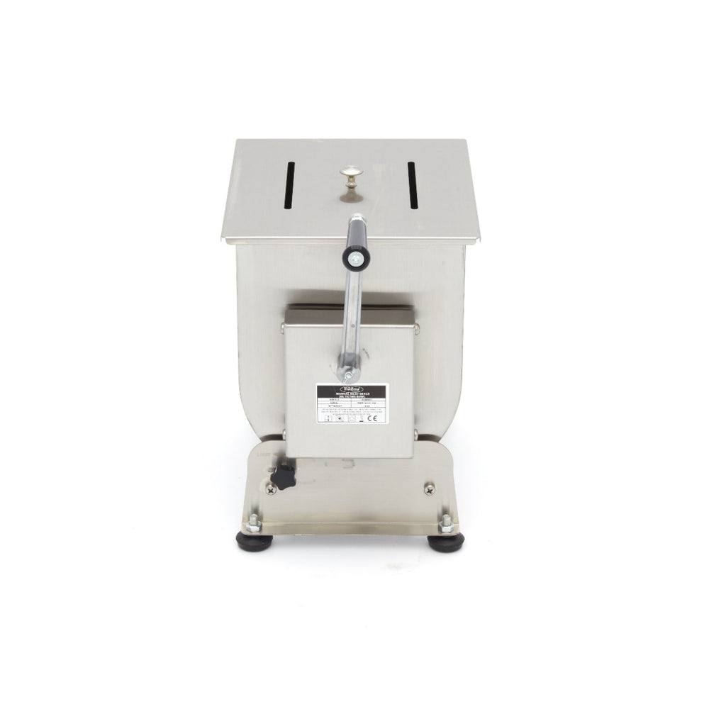 Mezclador de Carne - Profesional - 20L - 16kg Carne - Recipiente Inclinable - Manual