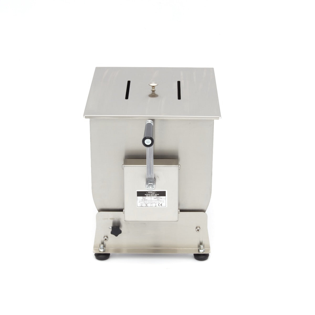 Vleesmenger - Professioneel - 40L - 35kg vlees - Kantelbare kuip - Handmatig