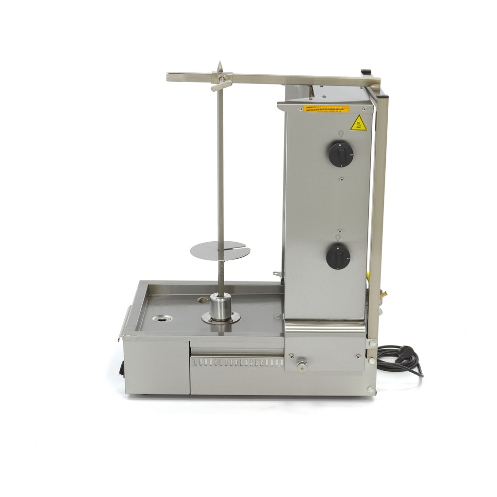 Kebabgrill - Professionell - 2 Brenner - 20kg Fleisch - Gas