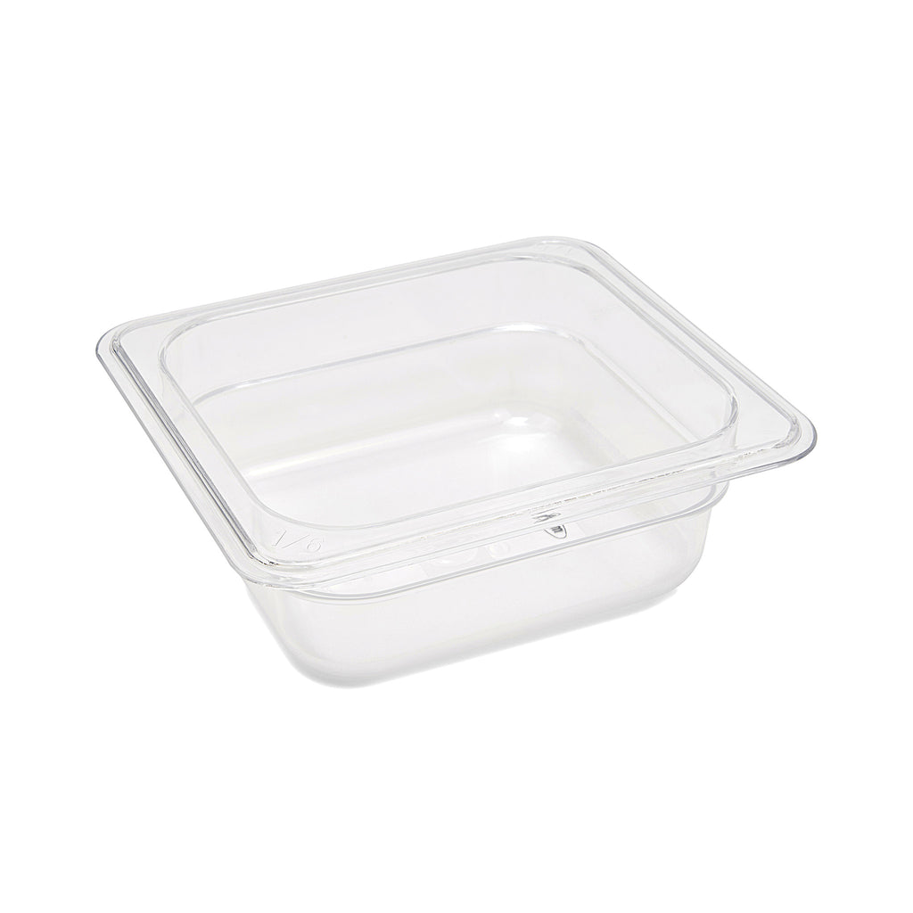 GN-Behälter - Professionell - 1/6 GN - 6,5cm Tiefe - Polycarbonat