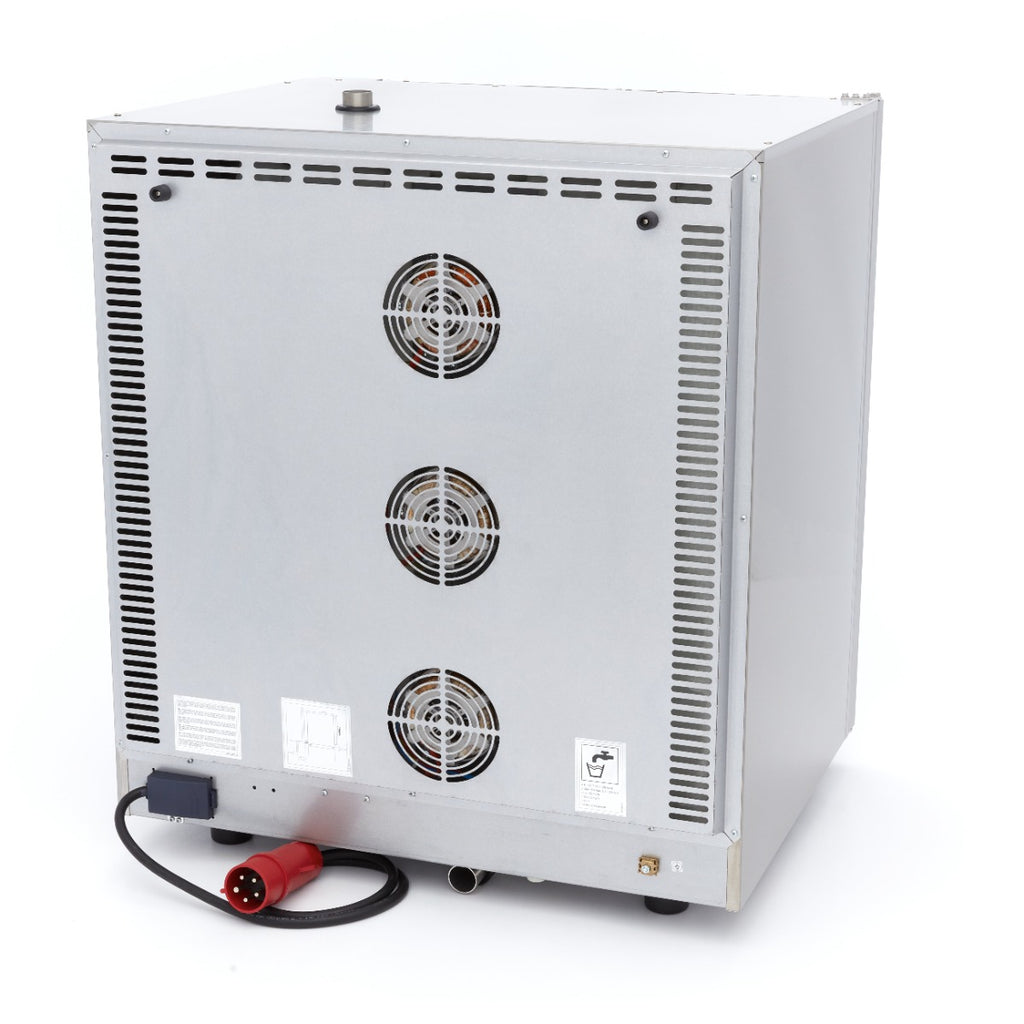 Horno de Vapor Combinado - Profesional - para 10 Bandejas (1/1 GN / 60 x 40 cm) - Pantalla Digital - 400V
