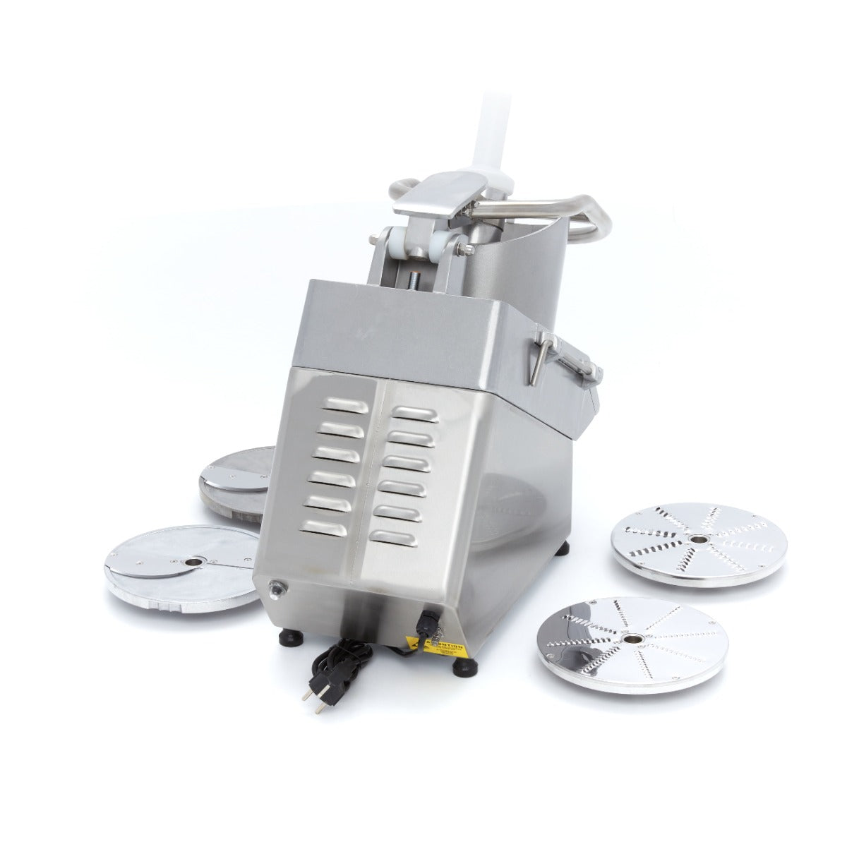 Tagliaverdure - Professionale - fino a 450 kg/h - inclusi 5 dischi da taglio