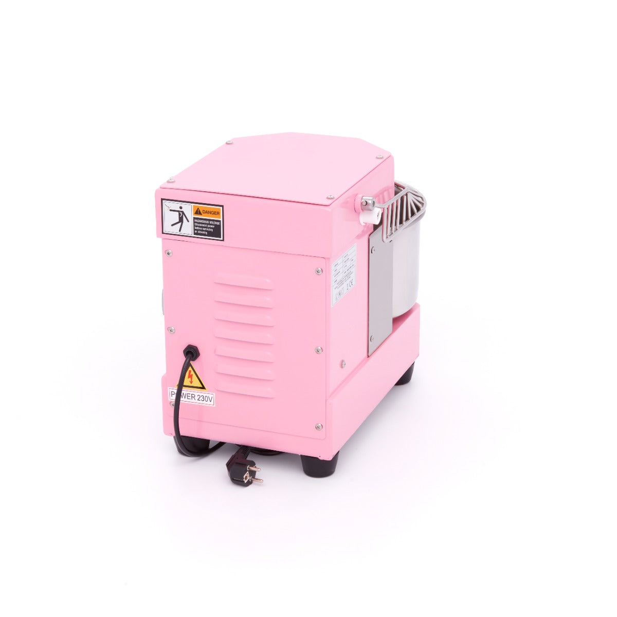 Amasadora - Profesional - 8L - 4,5kg Masa - Rosa