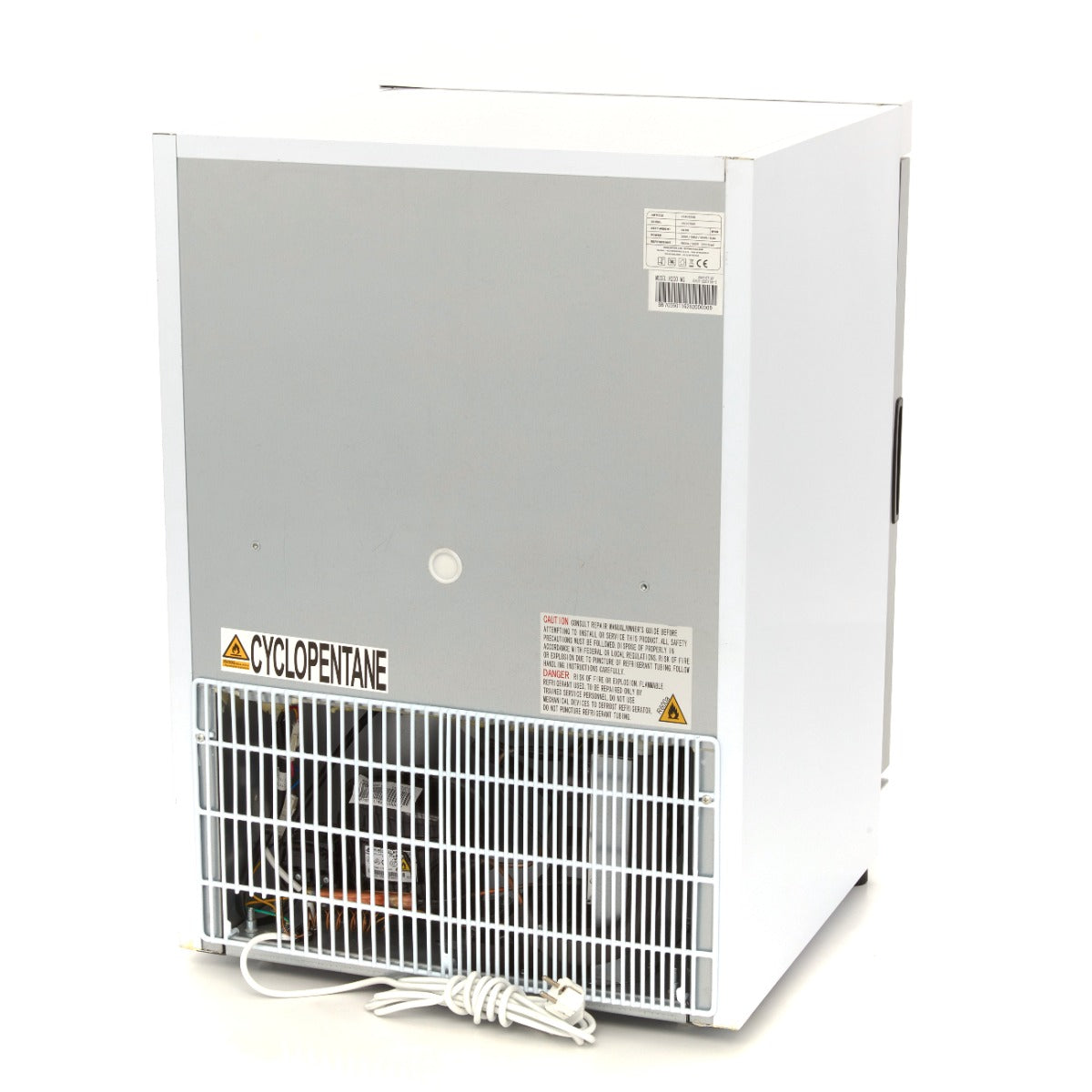 Frigorífico - Profissional - 200L - branco - com porta de vidro