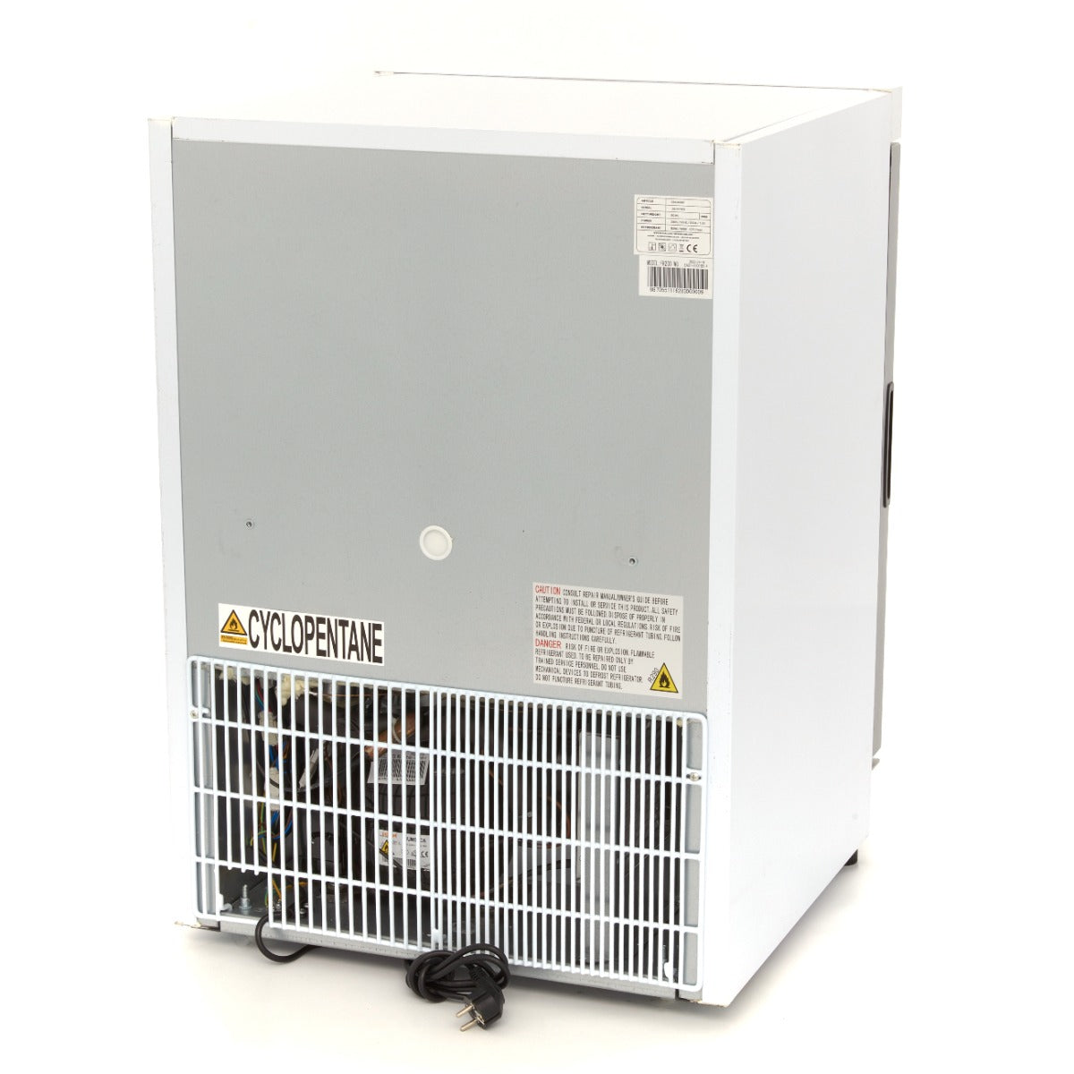 Congelador - Profesional - 200L - Blanco - con Puerta de Cristal