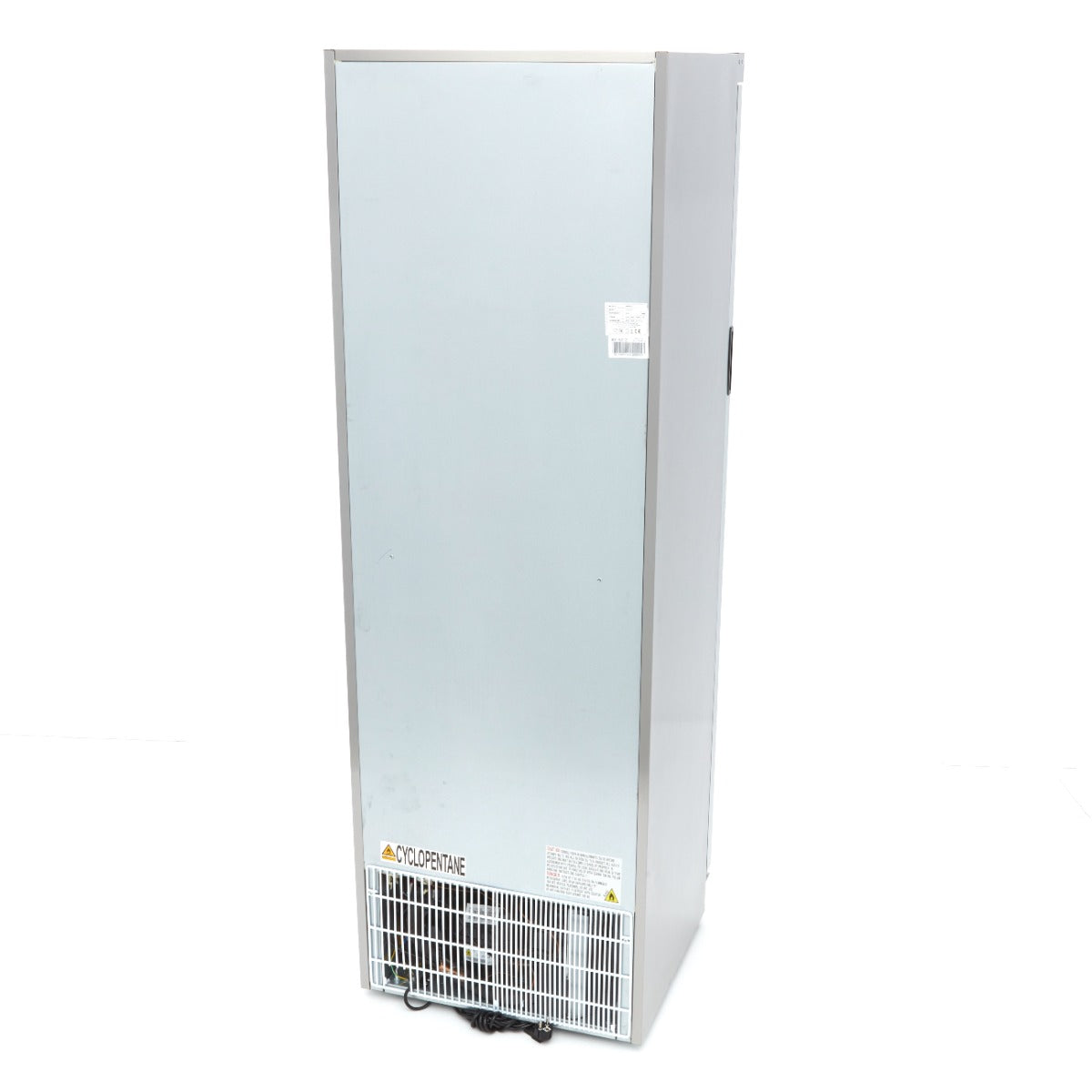 Congelatore - Professionale - 400L - acciaio inox - con porta in vetro