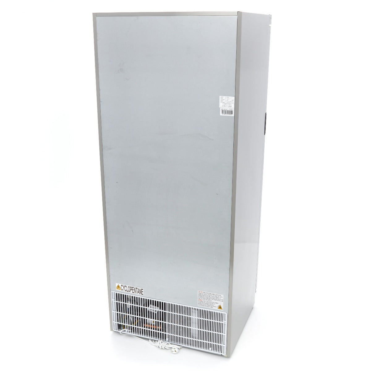 Frigorífico - Profissional - 600L - Aço inoxidável - com porta de vidro