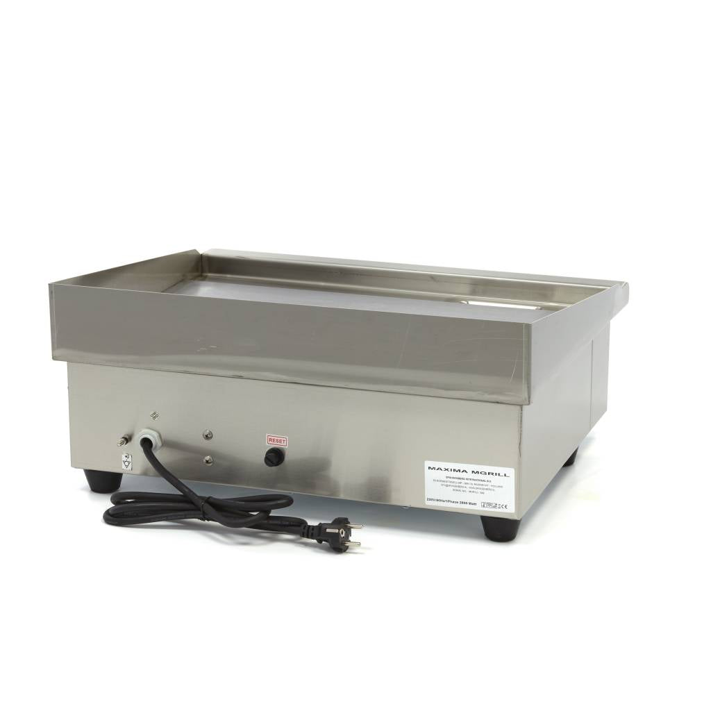 Plancha - Profesional - Liso - 55cm - incl Bandeja de Goteo