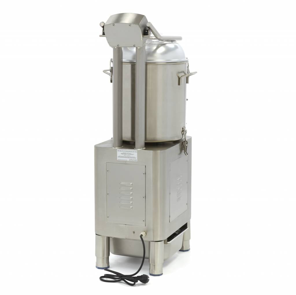 Pelapatate - Professionale - 15kg - 300kg/h - Timer integrato