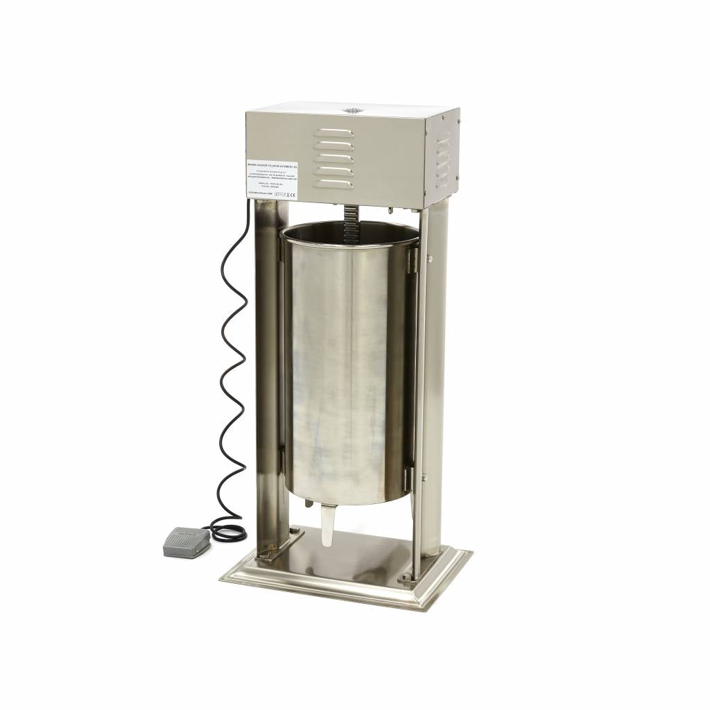 Insaccatrice - Professionale - 25L - Automatica - Verticale - Include 4 tubi di riempimento