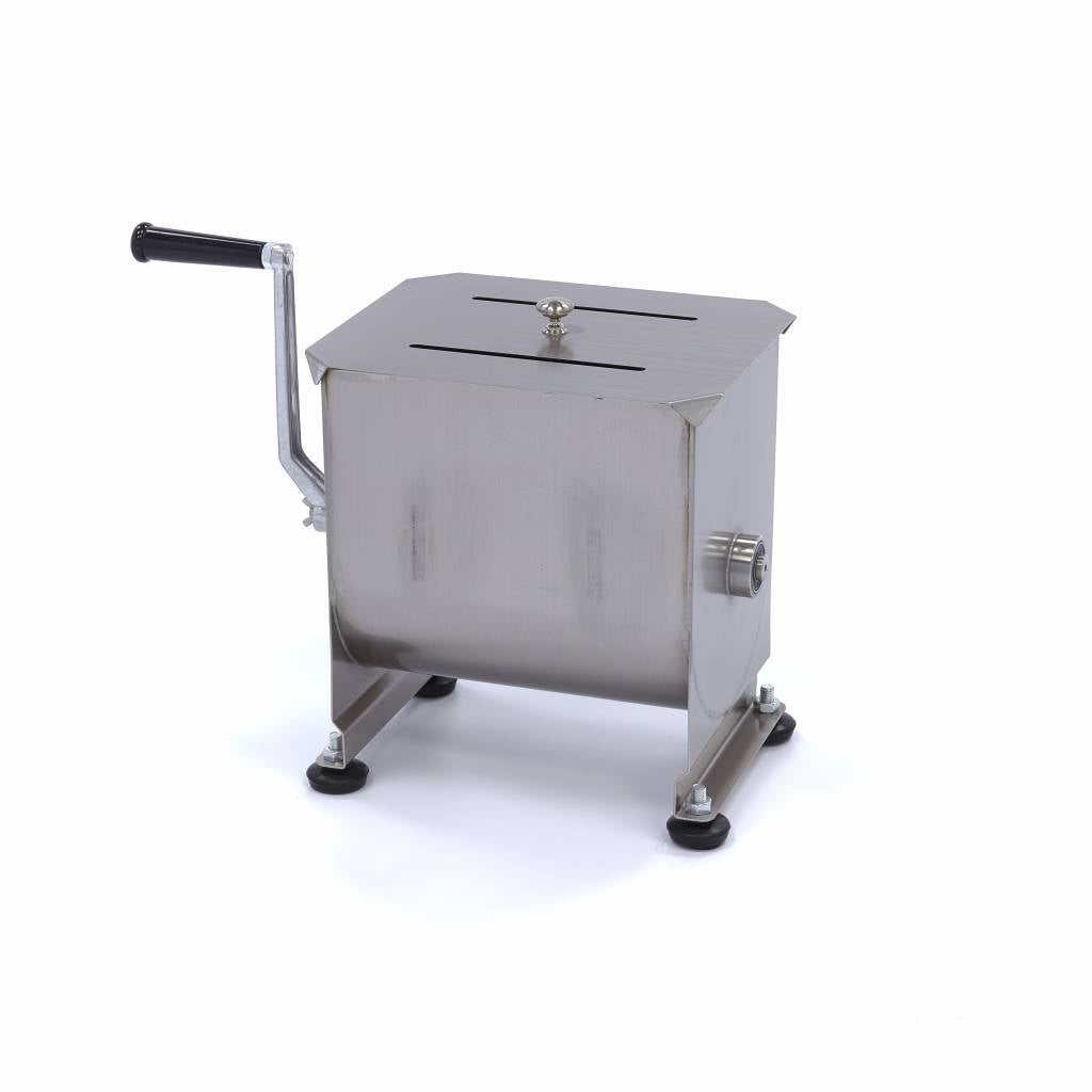 Fleischmischer - Professionell - 10L - 7,5kg Fleisch - Einzelwelle - Manuell
