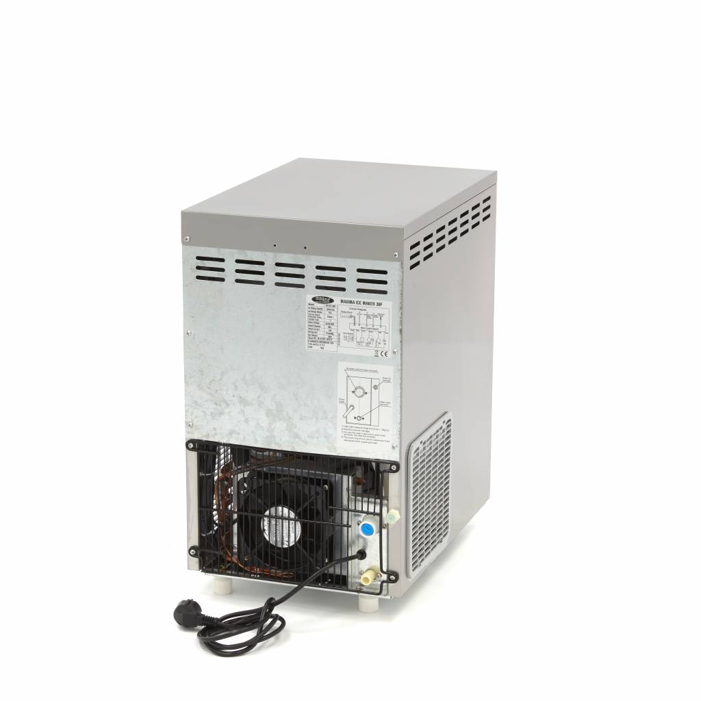 Eismaschine - Professionell - 30kg/Tag - Crushed-/Flockeneis - Luftgekühlt