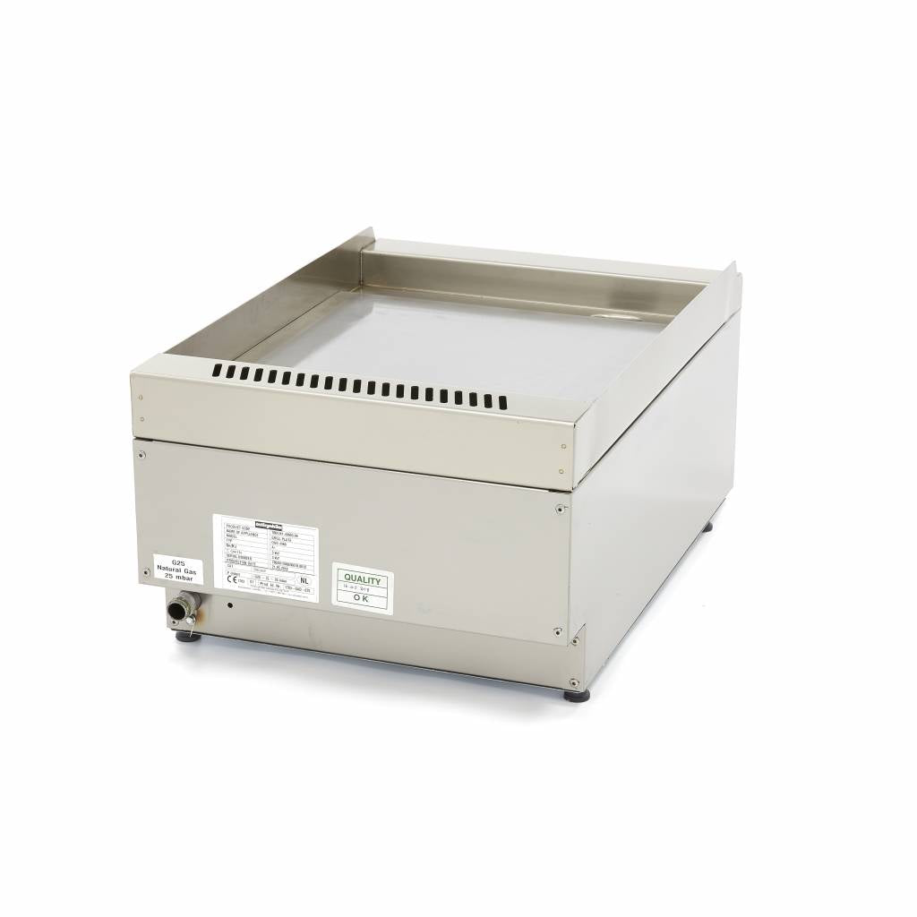 Calidad Comercial Plancha - Profesional - Liso - Unidad Individual - 60cm de Profundidad - Gas