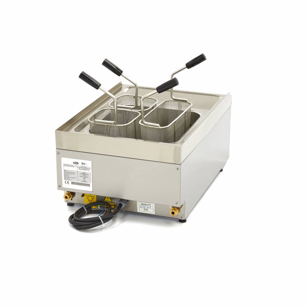 Gewerblicher Nudelkocher - Professionell - 15L - Einzelgerät - 60cm tief - Elektrisch