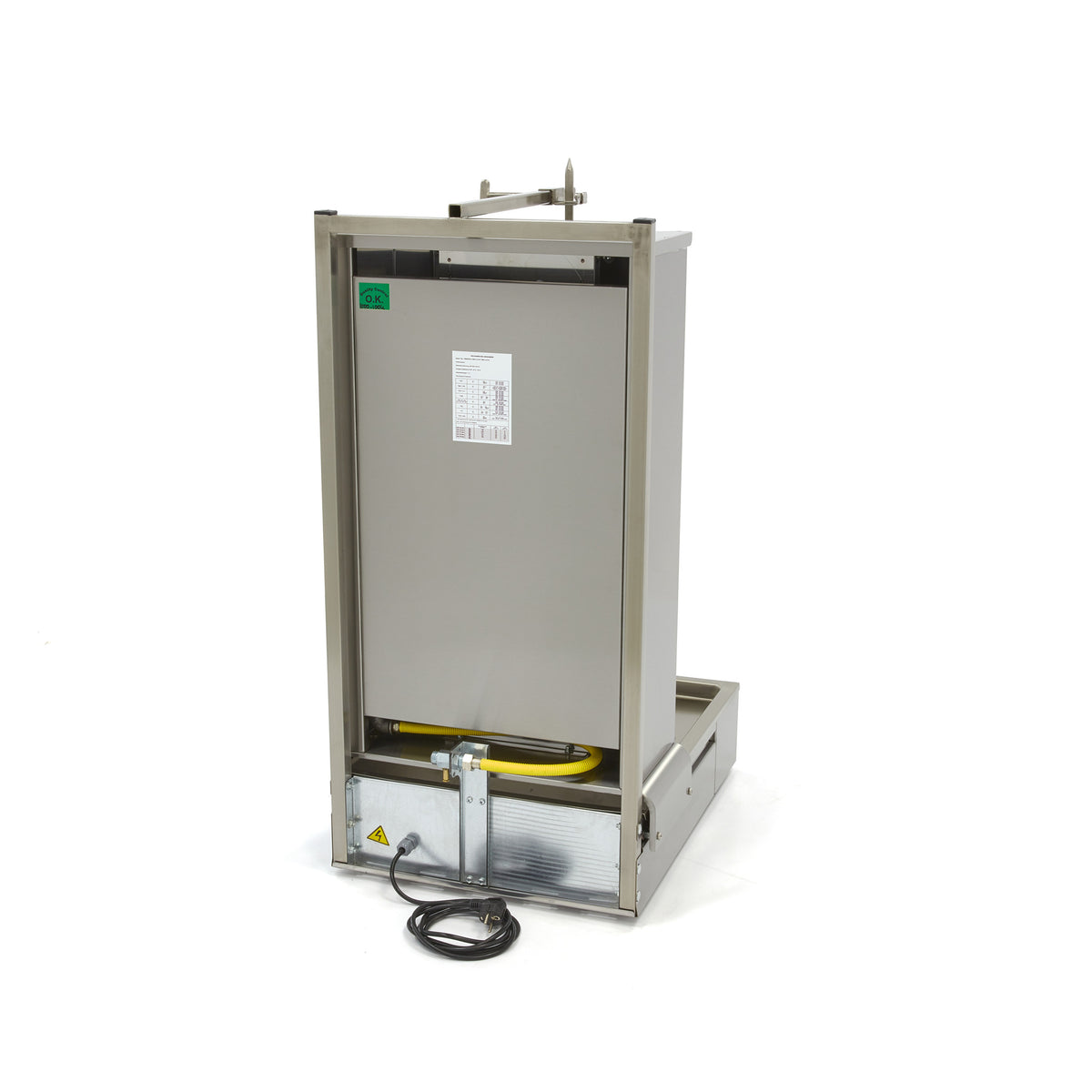 Grill per Kebab - Professionale - 4 Bruciatori - 70kg Carne - Gas