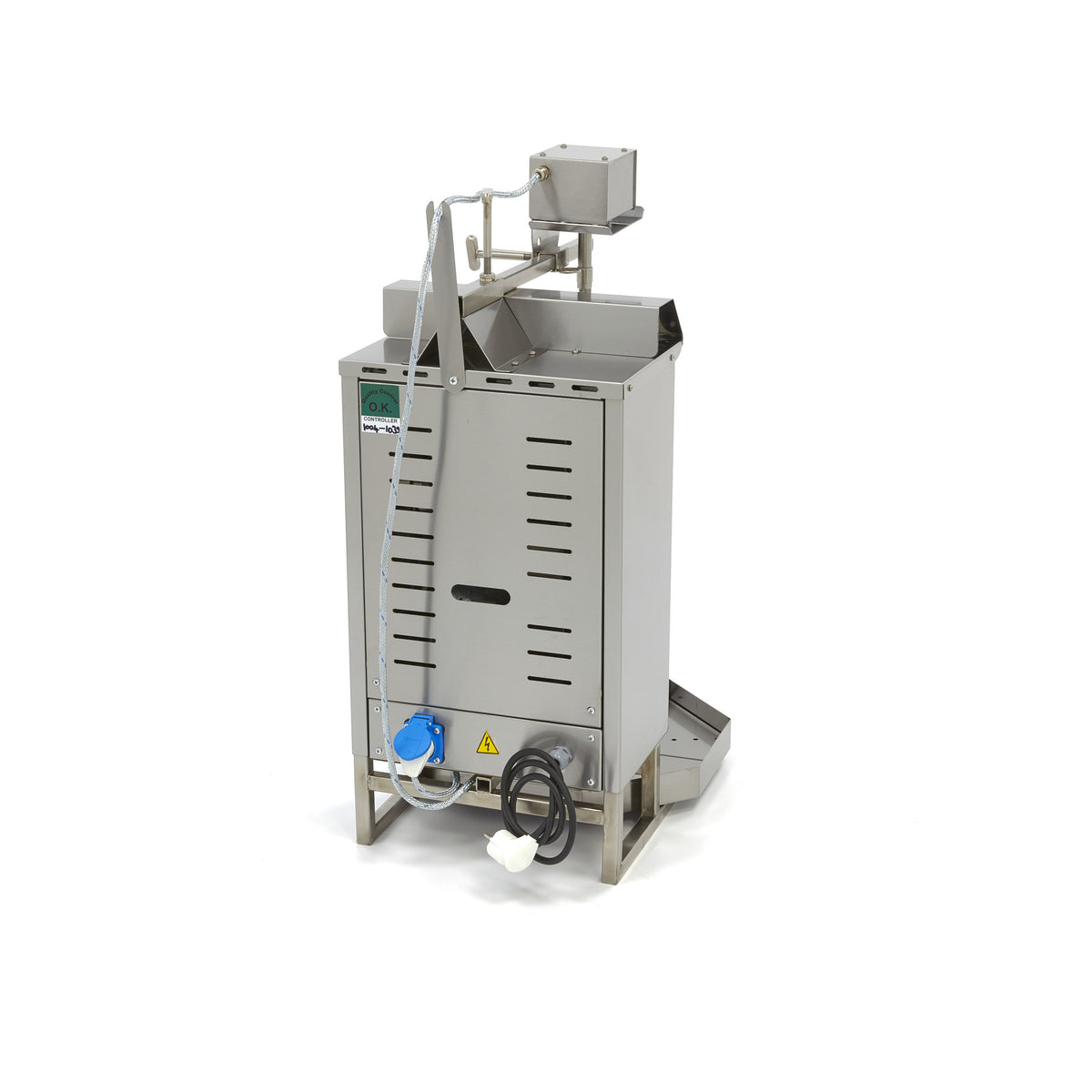Grill per Kebab - Professionale - 2 Resistenze - 20kg Carne - Elettrico