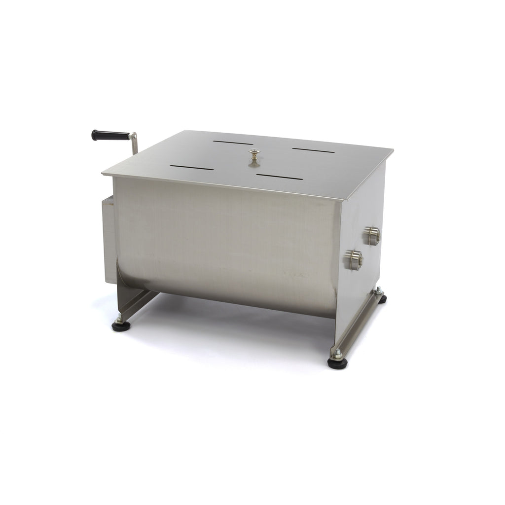 Fleischmischer - Professionell - 50L - 43kg Fleisch - Doppelwelle - Manuell