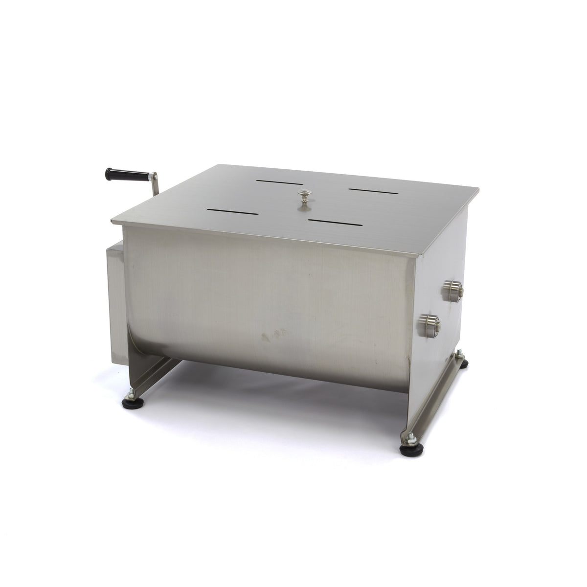 Miscelatore per Carne - Professionale - 60L - 55kg di Carne - Albero Doppio - Manuale