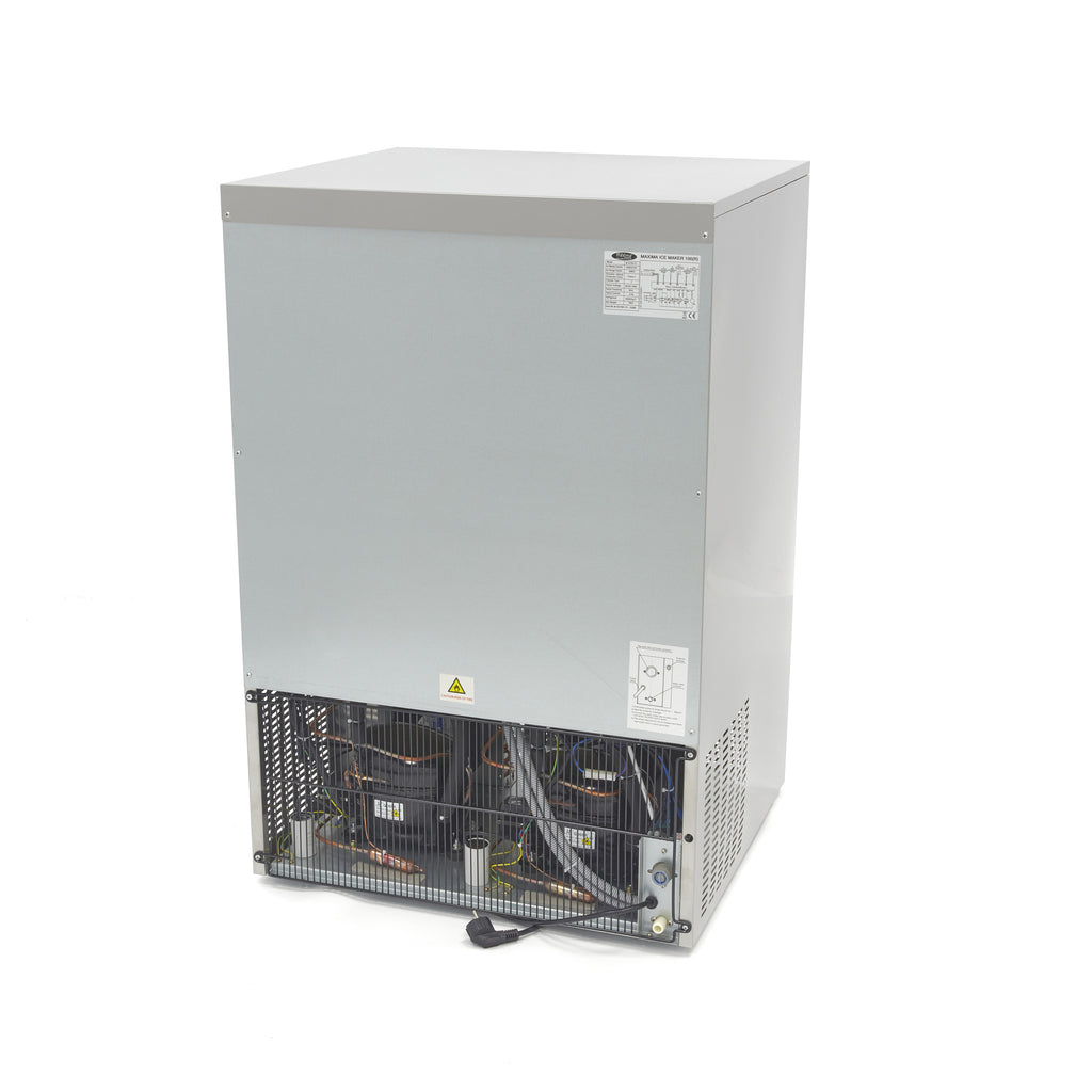 Máquina de Hielo - Profesional - 100kg/día - Cubitos de Hielo Huecos - Refrigerado por Aire